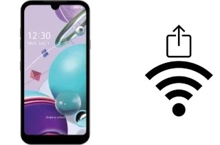 Como gerar um código QR com a senha Wifi em um LG Aristo 5