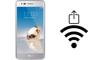 Como gerar um código QR com a senha Wifi em um LG Aristo