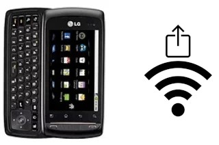 Como gerar um código QR com a senha Wifi em um LG Axis