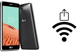 Como gerar um código QR com a senha Wifi em um LG Bello II