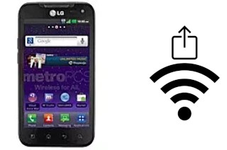 Como gerar um código QR com a senha Wifi em um LG Connect 4G MS840