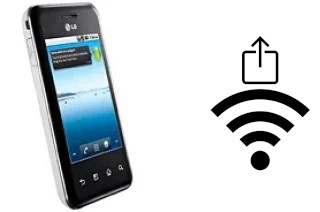 Como gerar um código QR com a senha Wifi em um LG Optimus Chic E720