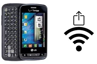 Como gerar um código QR com a senha Wifi em um LG Enlighten VS700