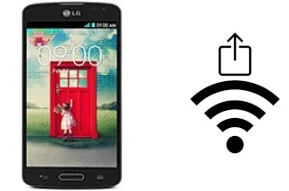 Como gerar um código QR com a senha Wifi em um LG F70