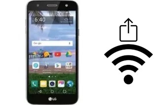 Como gerar um código QR com a senha Wifi em um LG Fiesta LTE