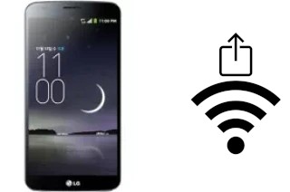 Como gerar um código QR com a senha Wifi em um LG G Flex