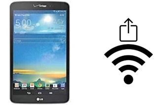 Como gerar um código QR com a senha Wifi em um LG G Pad 8.3 LTE