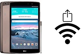 Como gerar um código QR com a senha Wifi em um LG G Pad II 8.3 LTE