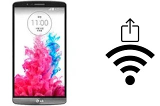 Como gerar um código QR com a senha Wifi em um LG G3 Screen