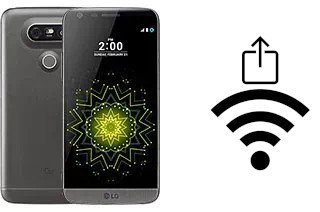 Como gerar um código QR com a senha Wifi em um LG G5 SE