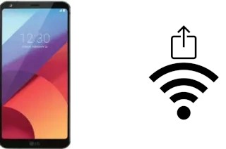 Como gerar um código QR com a senha Wifi em um LG G6+