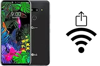 Como gerar um código QR com a senha Wifi em um LG G8 ThinQ