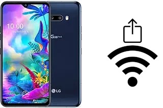 Como gerar um código QR com a senha Wifi em um LG G8X ThinQ