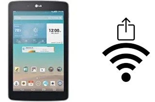 Como gerar um código QR com a senha Wifi em um LG G Pad 7.0 LTE