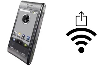 Como gerar um código QR com a senha Wifi em um LG GT540 Optimus