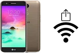 Como gerar um código QR com a senha Wifi em um LG K10 (2017)