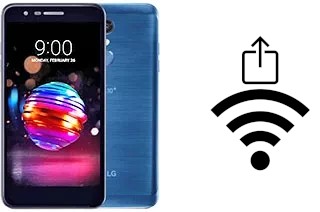 Como gerar um código QR com a senha Wifi em um LG K10 (2018)