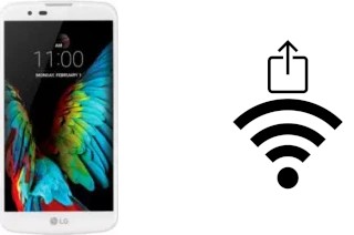 Como gerar um código QR com a senha Wifi em um LG K10 LTE