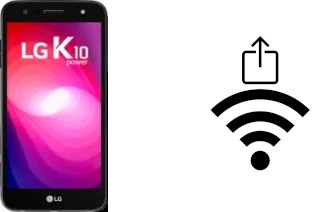 Como gerar um código QR com a senha Wifi em um LG K10 Power