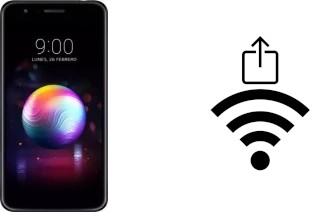 Como gerar um código QR com a senha Wifi em um LG K11