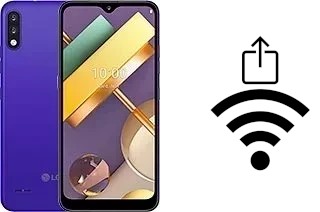 Como gerar um código QR com a senha Wifi em um LG K22