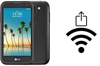 Como gerar um código QR com a senha Wifi em um LG K3 (2017)