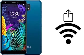 Como gerar um código QR com a senha Wifi em um LG K30 (2019)