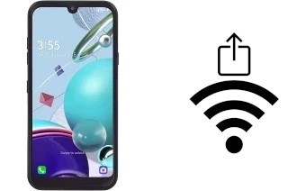 Como gerar um código QR com a senha Wifi em um LG K31 Rebel