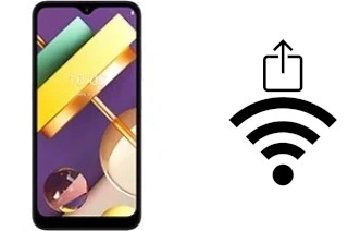 Como gerar um código QR com a senha Wifi em um LG K32