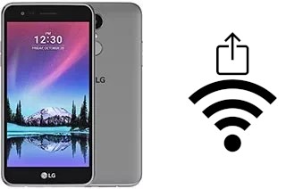 Como gerar um código QR com a senha Wifi em um LG K4 (2017)