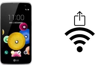 Como gerar um código QR com a senha Wifi em um LG K4 LTE