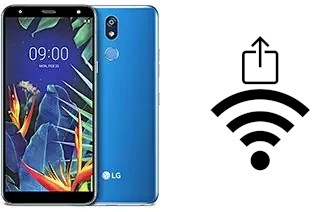 Como gerar um código QR com a senha Wifi em um LG K40