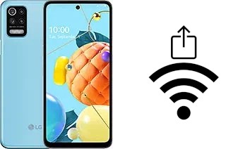 Como gerar um código QR com a senha Wifi em um LG K62