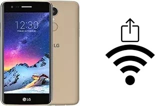 Como gerar um código QR com a senha Wifi em um LG K8 (2017)