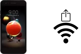 Como gerar um código QR com a senha Wifi em um LG K8+ (2018)