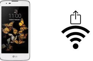 Como gerar um código QR com a senha Wifi em um LG K8 4G