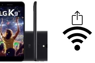 Como gerar um código QR com a senha Wifi em um LG K9 TV