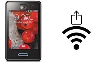 Como gerar um código QR com a senha Wifi em um LG Optimus L3 II E430