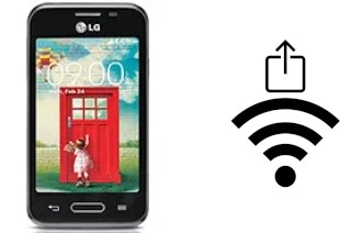 Como gerar um código QR com a senha Wifi em um LG L40 D160