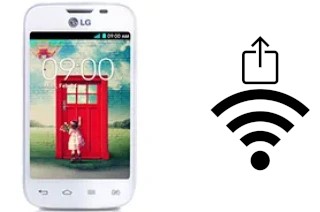 Como gerar um código QR com a senha Wifi em um LG L40 Dual D170