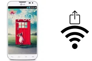 Como gerar um código QR com a senha Wifi em um LG L70 Dual D325