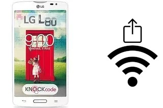 Como gerar um código QR com a senha Wifi em um LG L80