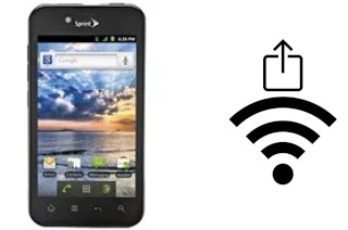 Como gerar um código QR com a senha Wifi em um LG Marquee LS855