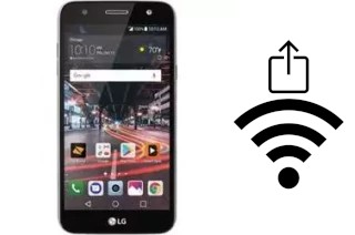 Como gerar um código QR com a senha Wifi em um LG LS7 4G LTE