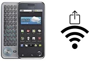 Como gerar um código QR com a senha Wifi em um LG Optimus Q LU2300