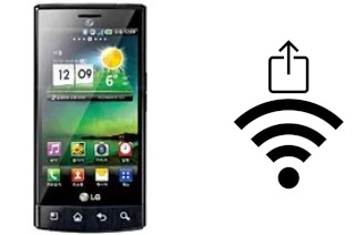 Como gerar um código QR com a senha Wifi em um LG Optimus Mach LU3000