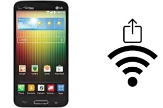 Como gerar um código QR com a senha Wifi em um LG Lucid 3 VS876