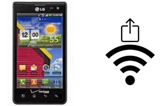 Como gerar um código QR com a senha Wifi em um LG Lucid 4G VS840