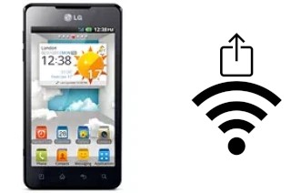 Como gerar um código QR com a senha Wifi em um LG Optimus 3D Max P720