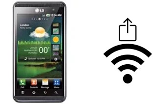 Como gerar um código QR com a senha Wifi em um LG Optimus 3D P920